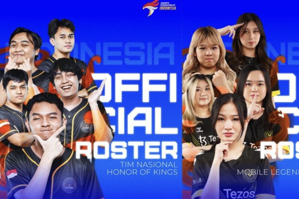 Tim MLBB Women dan Honor of Kings Indonesia siap berlaga di CAEC 2024