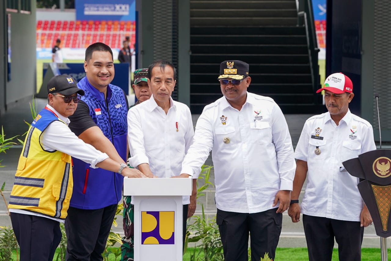 Resmikan 18 Venue PON XXI Aceh-Sumut, Presiden Jokowi: Tingkatkan prestasi olah raga nasional dan internasional Resmikan 18 Venue PON XXI Aceh-Sumut, Presiden Jokowi: Tingkatkan prestasi olah raga nasional dan internasional