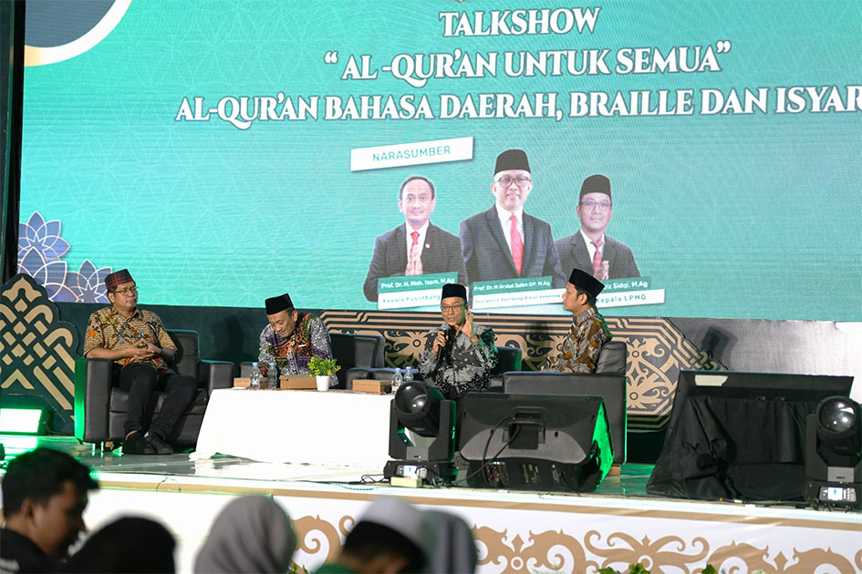 Terjemahan Al Quran  menjadi tanda kepedulian Pemerintah