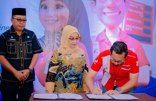 Pertamina dan Pemkab Labuhanbatu resmikan Program EMBRIO Pertamina dan Pemkab Labuhanbatu resmikan Program EMBRIO