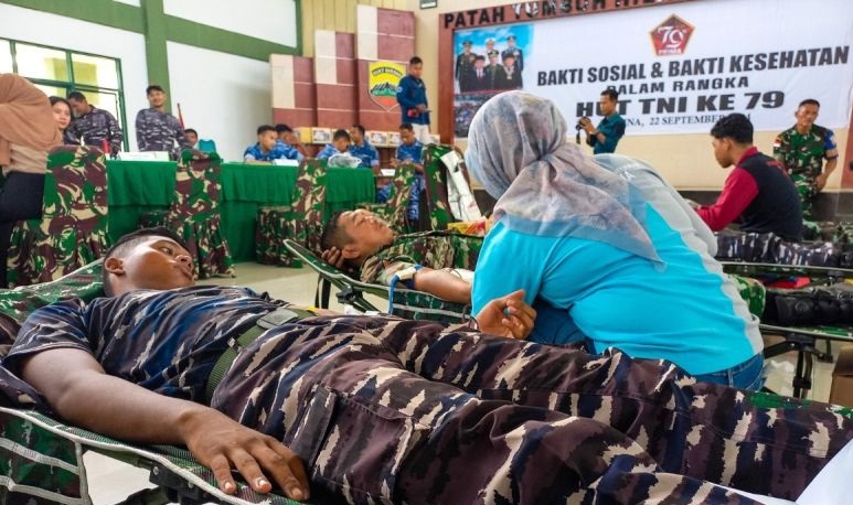 TNI gelar bakti sosial di wilayah perbatasan Natuna TNI gelar bakti sosial di wilayah perbatasan Natuna