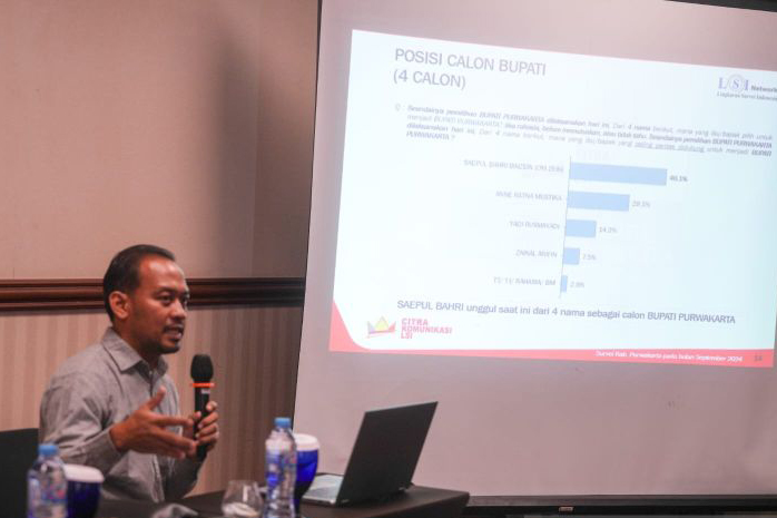 Elektabilitas cabup Purwakarta Binzen naik tinggalkan petahana Elektabilitas cabup Purwakarta Binzen naik tinggalkan petahana