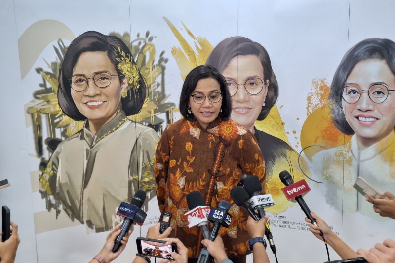 Canda Airlangga soal buku Sri Mulyani sinyal lanjut jadi menteri Canda Airlangga soal buku Sri Mulyani sinyal lanjut jadi menteri