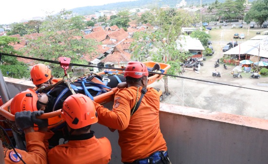 BNPB lakukan simulasi potensi megathrust di Pangandaran