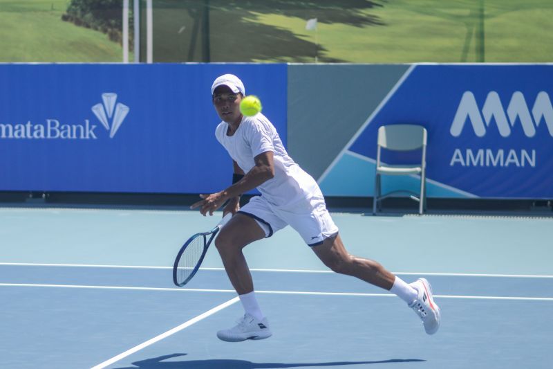 Rifqi Fitriadi bersiap untuk babak 16 besar ITF M25 Bali Rifqi Fitriadi bersiap untuk babak 16 besar ITF M25 Bali