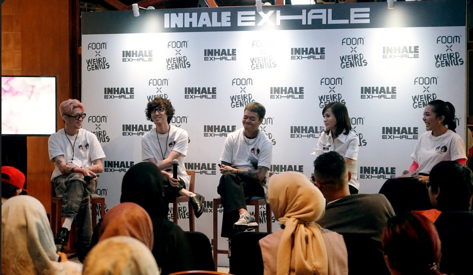 Gandeng Foom, Weird Genius gelar konser Inhale Exhale Gandeng Foom, Weird Genius gelar konser Inhale Exhale