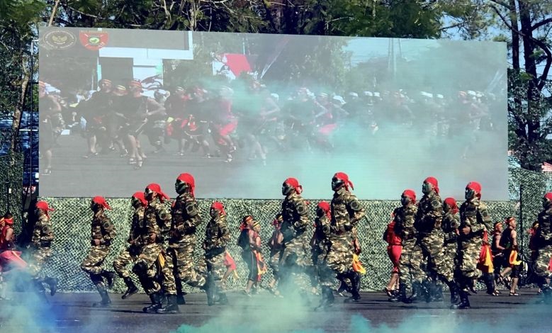 Menhan Prabowo sebut 500 komcad darat di Kalsel bantu jaga IKN Menhan Prabowo sebut 500 komcad darat di Kalsel bantu jaga IKN