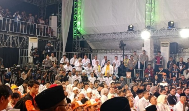 KPUD tetapkan RK nomor urut 1, Dharma nomor 2, dan Pramono nomor 3 KPUD tetapkan RK nomor urut 1, Dharma nomor 2, dan Pramono nomor 3