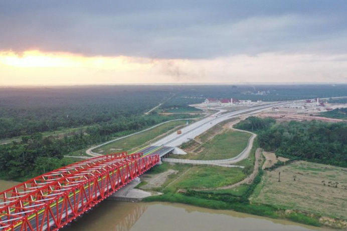 HKI ungkap tengah selesaikan segmen Tol Tanjung Pura