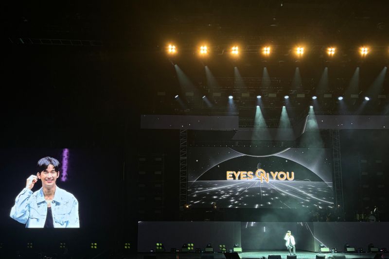 Momen seru Kim Soo-hyun saat gelar jumpa penggemar di Indonesia Momen seru Kim Soo-hyun saat gelar jumpa penggemar di Indonesia
