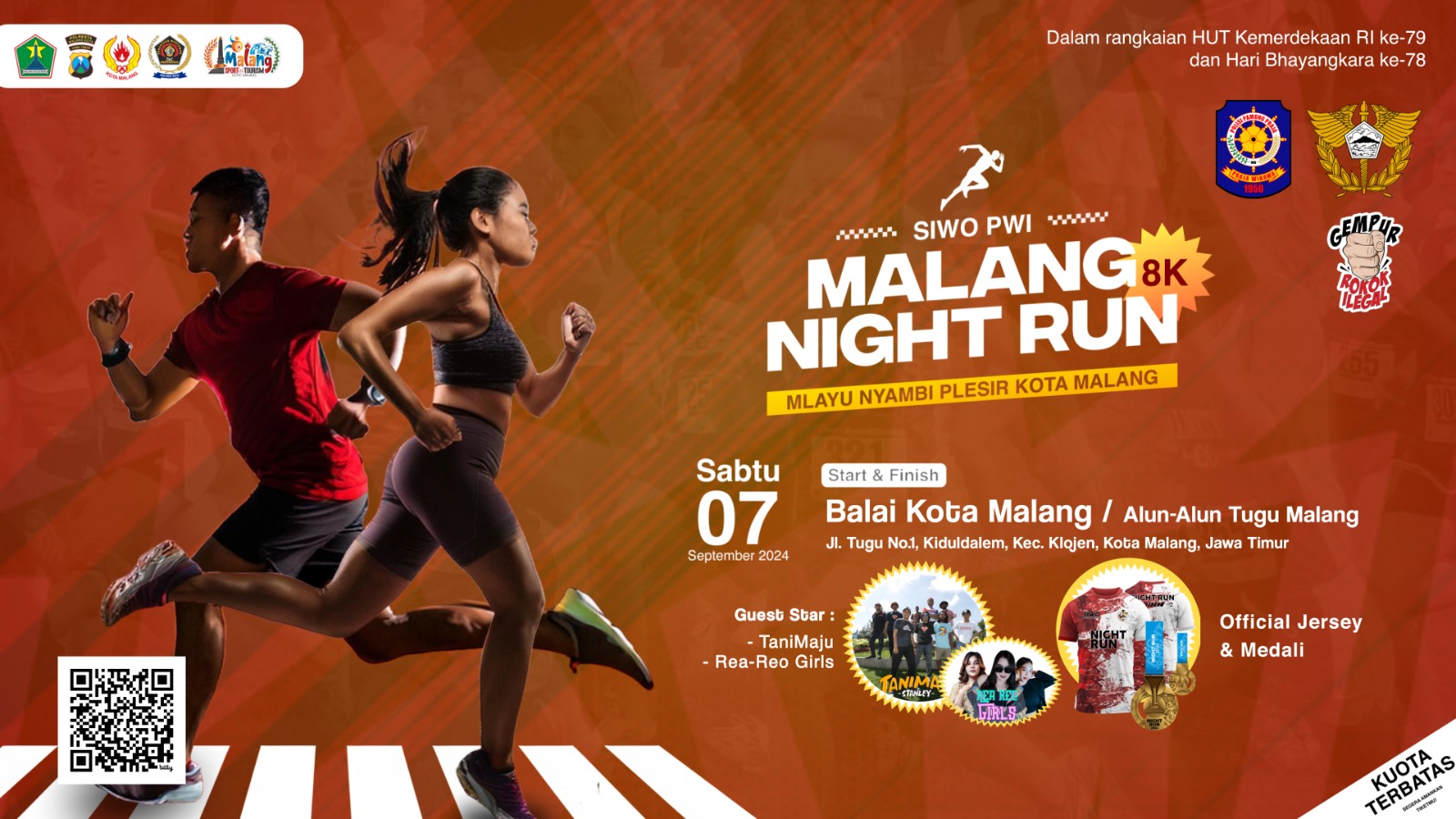 Tingkatkan pariwisata, Malang Night Run 2024 digelar Tingkatkan pariwisata, Malang Night Run 2024 digelar