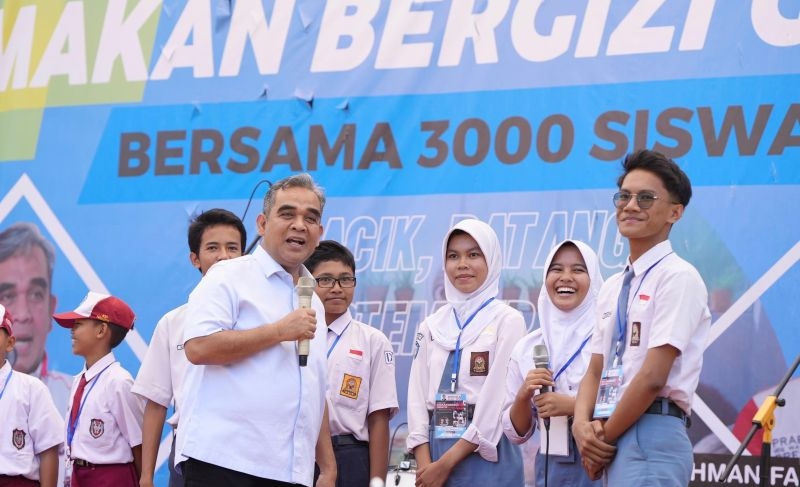 Sekjen Gerindra pastikan 82 juta anak terima makan bergizi gratis