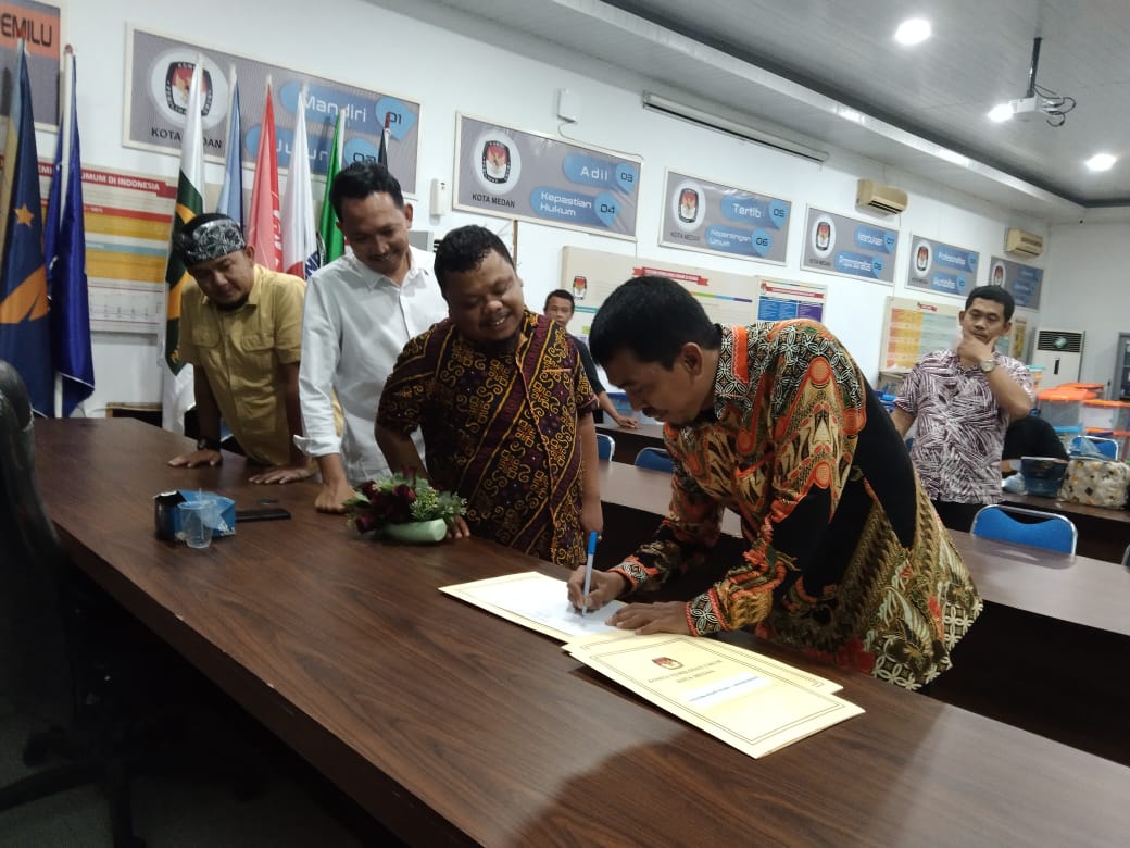 KPU Medan Nyatakan Tiga Paslon Wali Kota dan Wakil Wali Kota Medan Penuhi Syarat KPU Medan Nyatakan Tiga Paslon Wali Kota dan Wakil Wali Kota Medan Penuhi Syarat