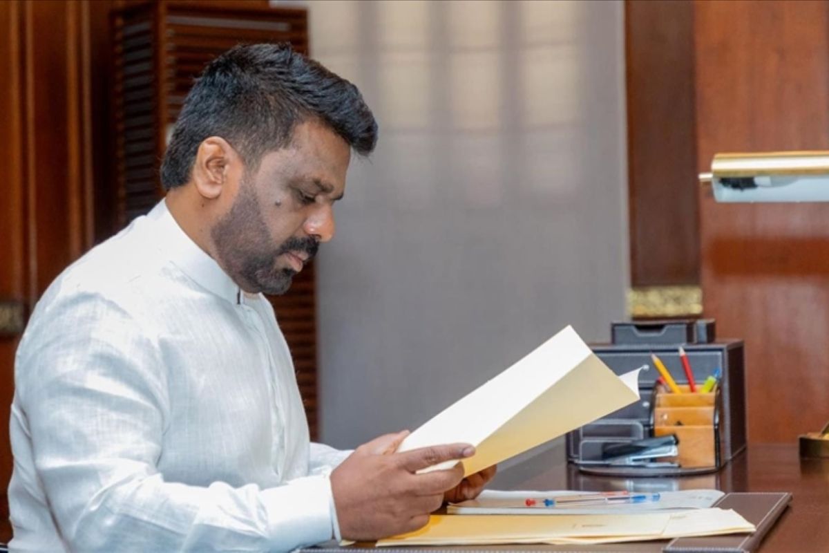 Presiden baru Sri Lanka bubarkan parlemen usai menang pemilu Presiden baru Sri Lanka bubarkan parlemen usai menang pemilu