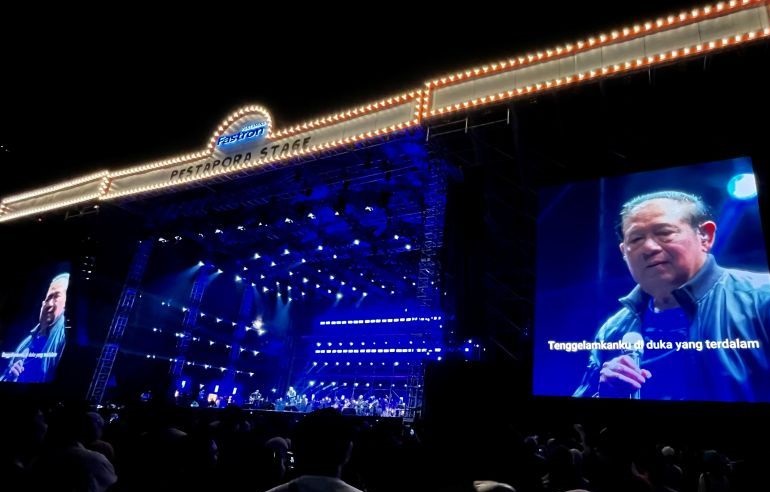 SBY sampaikan pesan untuk jaga bumi lewat lagu SBY sampaikan pesan untuk jaga bumi lewat lagu