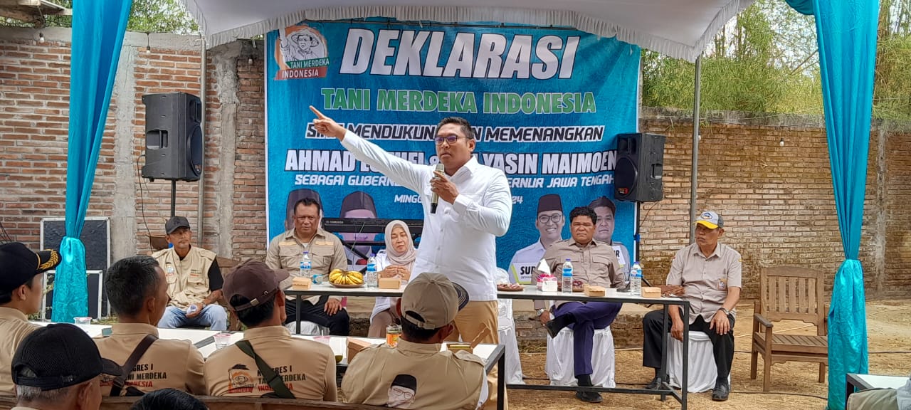 Sudaryono instruksikan Tani Merdeka menangkan Luthfi-Yasin di Pilgub Jateng Sudaryono instruksikan Tani Merdeka menangkan Luthfi-Yasin di Pilgub Jateng