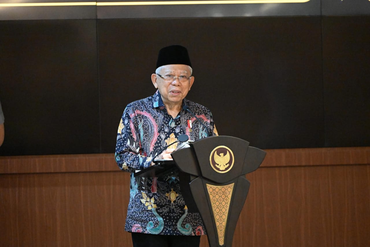 Wapres Maruf Amin ungkap ekonomi dan keuangan syariah berkembang pesat lima tahun terakhir Wapres Maruf Amin ungkap ekonomi dan keuangan syariah berkembang pesat lima tahun terakhir