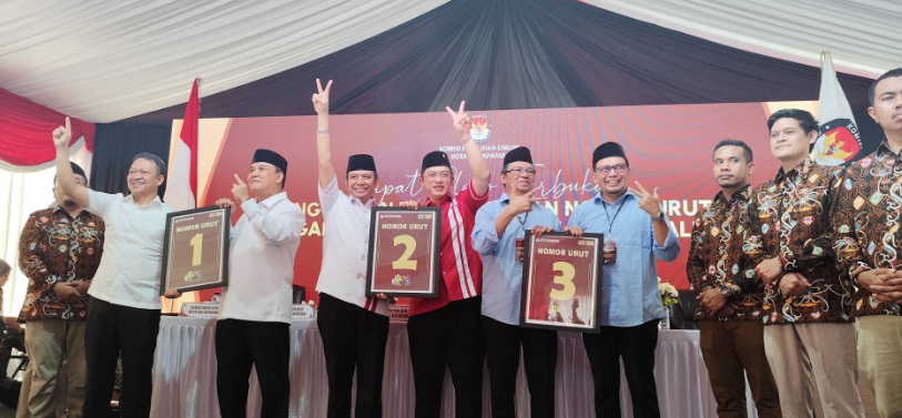 Tiga pasang calon wali kota - wakil wali kota akan berkontestasi di Pilkada Balikpapan Tiga pasang calon wali kota - wakil wali kota akan berkontestasi di Pilkada Balikpapan