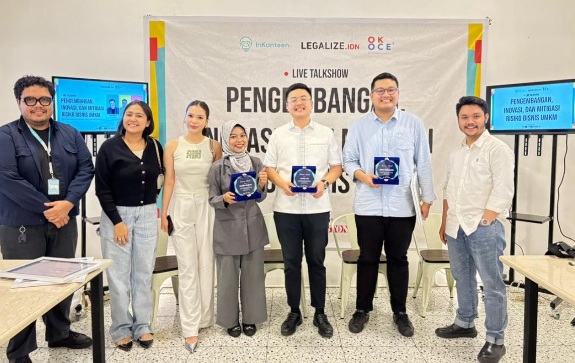 OK OCE- Inkanteen gelar talkshow pengembangan, inovasi hingga mitigasi risiko bagi UMKM