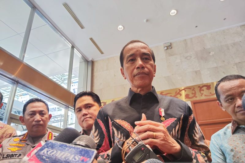 Joko Widodo soal Kaesang ke KPK: Semua sama di mata hukum Joko Widodo soal Kaesang ke KPK: Semua sama di mata hukum