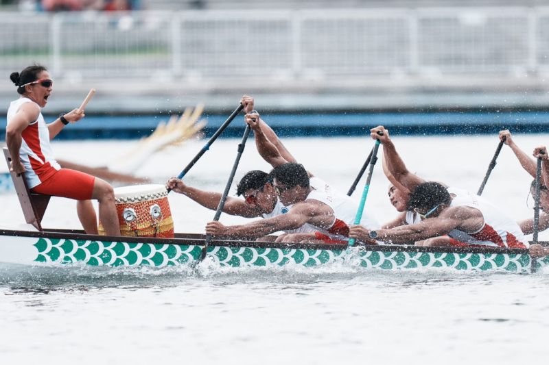 Tim perahu naga persembahkan lima medali untuk Indonesia di TWG 2025