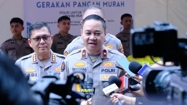 Ringankan warga, Divhumas Polri gelar Gerakan Pangan Murah 2025 