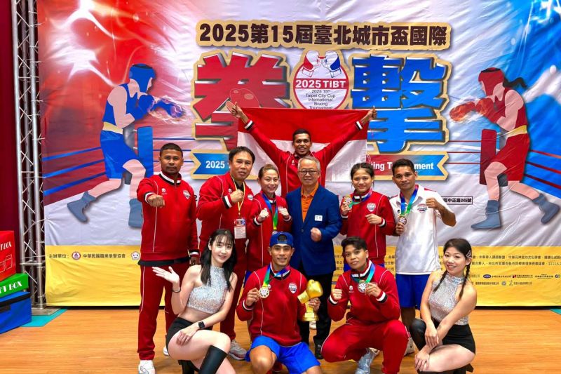 Timnas Tinju Indonesia raih enam medali di Taipei City Cup 2025 Timnas Tinju Indonesia raih enam medali di Taipei City Cup 2025
