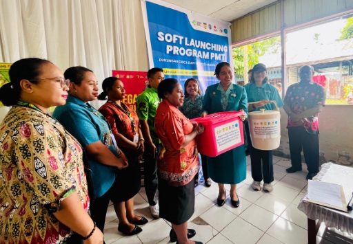 UNICEF, Yayasan Gapai dan TP-PKK launching PMT bagi ibu hamil dan balita kurang gizi UNICEF, Yayasan Gapai dan TP-PKK launching PMT bagi ibu hamil dan balita kurang gizi