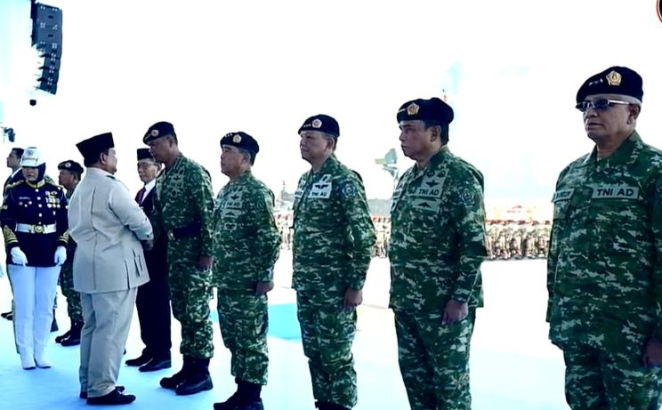 Presiden Prabowo lantik Jenderal Tandyo sebagai Wakil Panglima TNI Presiden Prabowo lantik Jenderal Tandyo sebagai Wakil Panglima TNI