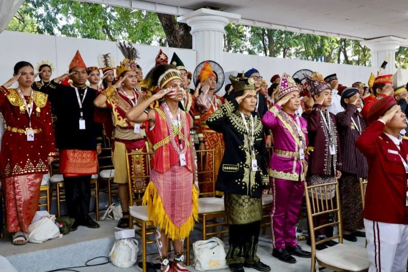Penampilan GBN 2025 wujud persatuan bangsa di HUT ke-80 RI Penampilan GBN 2025 wujud persatuan bangsa di HUT ke-80 RI