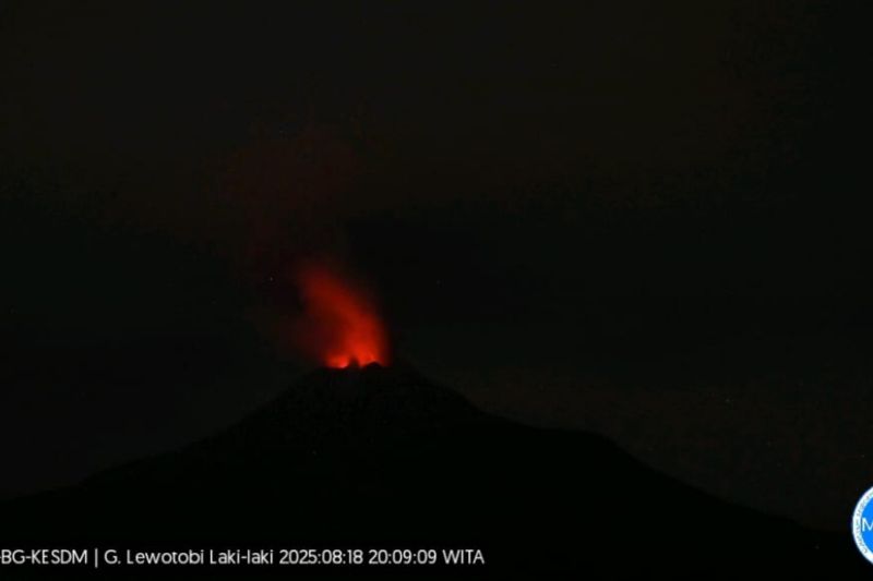 Enam penerbangan batal dampak erupsi Gunung Lewotobi Enam penerbangan batal dampak erupsi Gunung Lewotobi