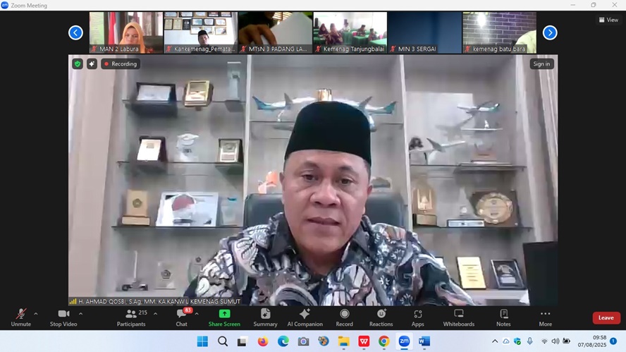 Dukung program pemerintah, Kemenag Sumut siap sukseskan pemeriksaan kesehatan gratis Dukung program pemerintah, Kemenag Sumut siap sukseskan pemeriksaan kesehatan gratis