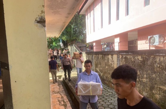 Polres Bangka perketat penjagaan surat suara pilkada ulang Polres Bangka perketat penjagaan surat suara pilkada ulang
