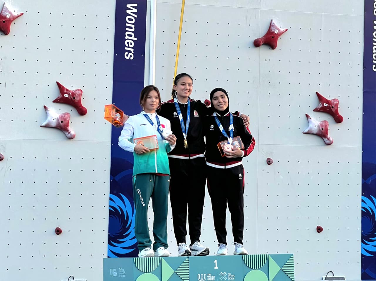 Atlet Indonesia di Kejuaraan Panjat Tebing The World Games Atlet Indonesia di Kejuaraan Panjat Tebing The World Games
