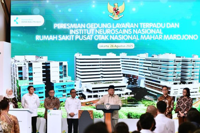 Resmikan gedung baru RSPON, Prabowo pesan agar dokter cukup istirahat Resmikan gedung baru RSPON, Prabowo pesan agar dokter cukup istirahat