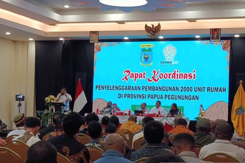 Presiden Prabowo bantu 2.200 rumah bagi Provinsi Papua Pegunungan Presiden Prabowo bantu 2.200 rumah bagi Provinsi Papua Pegunungan