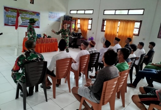 Satgas TMMD Kodim 1506/Namlea gelar sosialisasi masyarakat tanggap bencana Satgas TMMD Kodim 1506/Namlea gelar sosialisasi masyarakat tanggap bencana