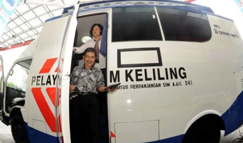 Lokasi SIM Keliling di Jakarta pada Jumat