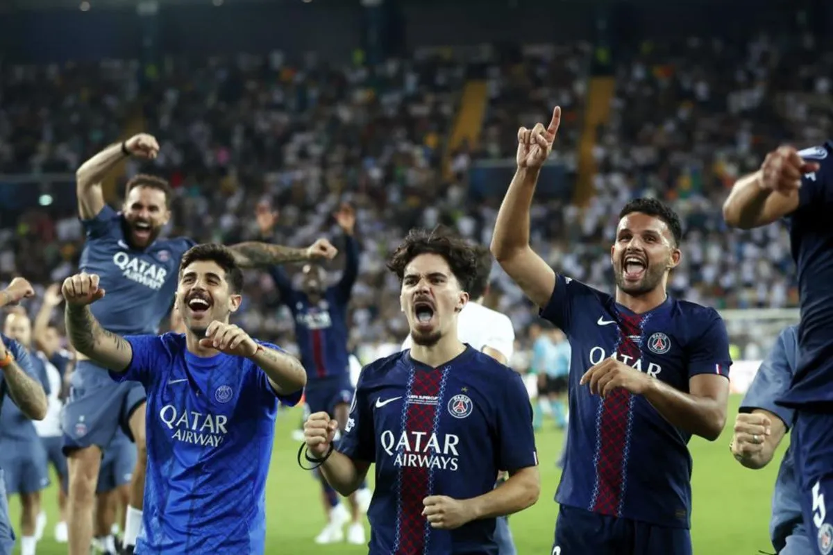 Paris Saint Germain juara baru Piala Super Eropa Paris Saint Germain juara baru Piala Super Eropa