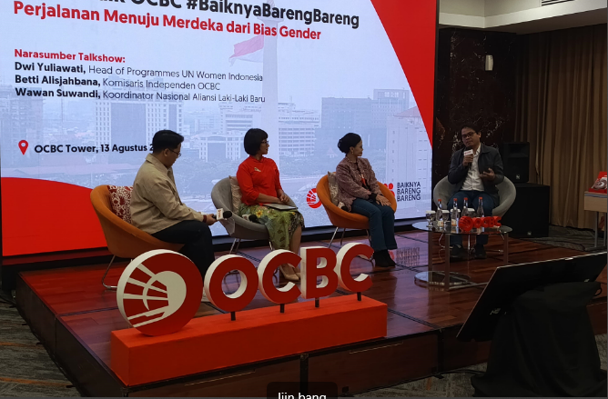 Merdeka dari bias gender: OCBC dorong lingkungan yang inklusif untuk semua