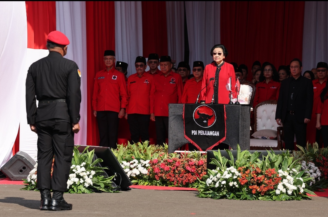 Di HUT ke-80 RI, Megawati sampaikan lima perintah untuk kader PDIP Di HUT ke-80 RI, Megawati sampaikan lima perintah untuk kader PDIP
