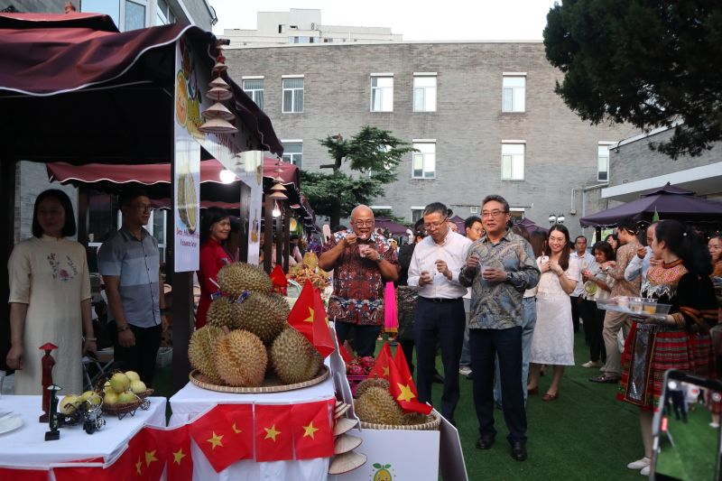 Pesta durian negara-negara ASEAN di Beijing Pesta durian negara-negara ASEAN di Beijing