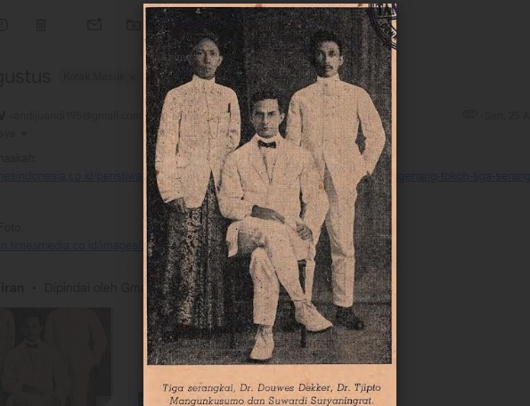 28 Agustus 1950, Mengenang tokoh tiga serangkai Ernest Douwes Dekker 28 Agustus 1950, Mengenang tokoh tiga serangkai Ernest Douwes Dekker