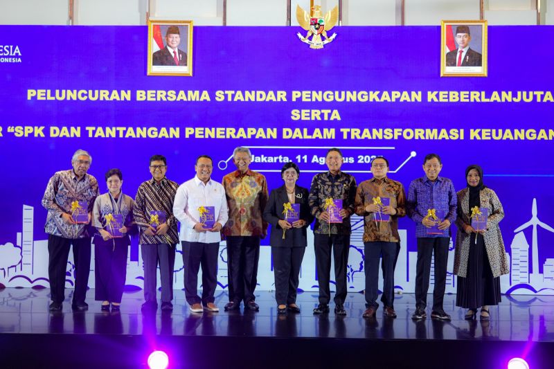 Indonesia meluncurkan Standar Pengungkapan Keberlanjutan Indonesia meluncurkan Standar Pengungkapan Keberlanjutan