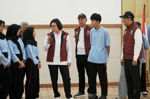 Sri Mulyani apresiasi toleransi beragama di Sekolah Rakyat