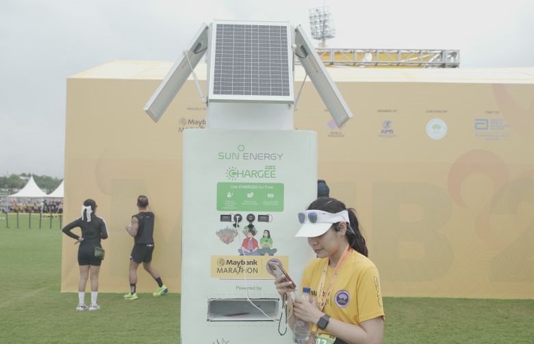 Teknologi isi ulang tenaga surya ramaikan Maybank Marathon 2025 Teknologi isi ulang tenaga surya ramaikan Maybank Marathon 2025