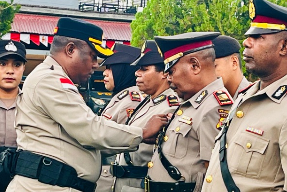 Kapolres Jayapura minta kapolsek jangan tinggalkan tempat tugas Kapolres Jayapura minta kapolsek jangan tinggalkan tempat tugas