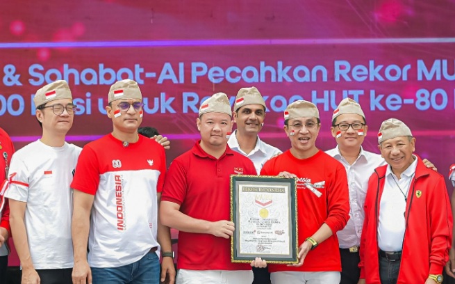 Sahabat-AI pecahkan Rekor MURI: 5.000 puisi untuk rayakan HUT ke-80 RI Sahabat-AI pecahkan Rekor MURI: 5.000 puisi untuk rayakan HUT ke-80 RI