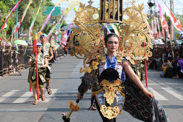 Wisatawan Jerman kepincut Jepara Art Carnival Hari Jadi ke-80 Jateng