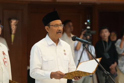 Mensos Gus Ipul lantik 1.323 guru Sekolah Rakyat